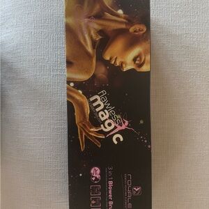 3-in-1 Blower Brush - Black and Gold